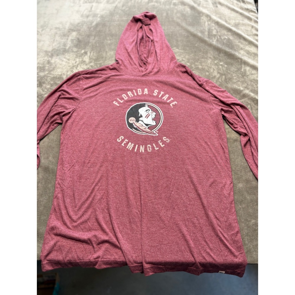 Colosseum Florida State Seminoles‎ Mens Hoodie Long Sleeve Maroon XXL